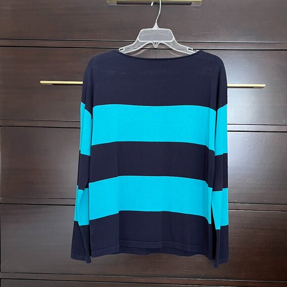 Long Sleeve Cotton Blend Sweater - Picture 3 of 3